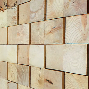 Gỗ tự nhiên màu tường bằng gỗ Mosaic Bảng điều chỉnh gạch cho tường trang trí 3D tường trang trí nội thất