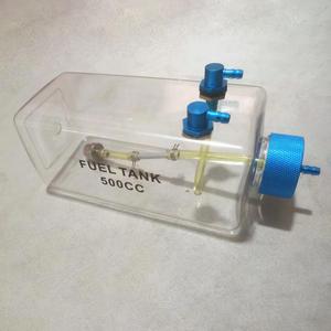 RC aereo serbatoio carburante 500CC bottiglia olio per Gas aereo parti di aggiornamento PC plastica per elicotteri quadricotteri motori - Product Image 6