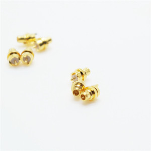 Mmcx Male Connector Gold Plated Slotted Expansion Phone <b>Plug</b> <b>Adapter</b> For Audio Video Connectors - Product Image 4