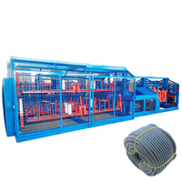 High Speed 3/4 Strand Twisted PP PE Nylon Cotton hemp paper gold plastic Rope twisting machine