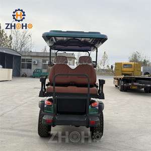 <span class=keywords><strong>Carrito</strong></span> de Golf Eléctrico Elegante, Apariencia Moderna, Luces LED de Conducción Diurna, Ruedas de Aleación y Volante Ergonómico - Product Image 6
