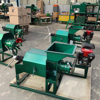 Dieselmotor aangedreven 500kg/uur automatische palmoliepers - Nieuwe mini-oliemolenmachine