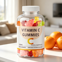 Gummies de collagène personnalisables en direct d'usine, avec biotine et multivitamines pour éclaircir la peau, sans OGM