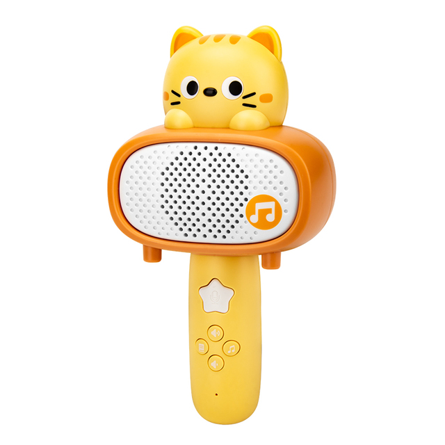 Hot Selling Outdoor Children Mini Speaker Toy Singing Machine Musical Toys Cartoon Karaoke Bluetooth Microphones for Kids