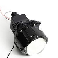 Phare LED Bi-Xénon 6000K 12V avec lentille de projecteur laser 60W 6000 Lumens pour mise à niveau de l'éclairage avant de voiture