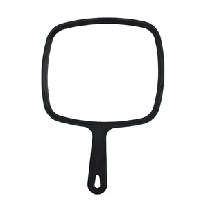 Wholesale High Quality <strong>Custom</strong> Logo Salon Handheld Cosmetic <strong>Mirror</strong> Large ABS Plastic Hand <strong>Barber</strong> Hair Care Makeup <strong>Mirror</strong> - Product Image 2