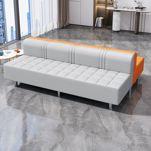 Muebles de salón más vendidos, silla de espera para barbería, sofá de peluquería para centro de belleza, barbería - Product Image 5