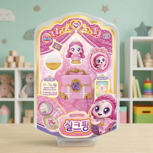 ตุ๊กตา Teenieping Silkping รุ่น Pink Fantasy สำหรับเด็กผู้หญิงอายุ 4-6 ปี ของเล่นพลาสติกจากเกาหลีใต้ - Product Image 3