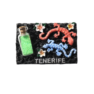 Tenerife Espanha Atacado Personalizado Resina Geladeira Ímã Do Refrigerador Art Deco Design Ímã Forma Personalizável Tamanho Logotipo - Product Image 4