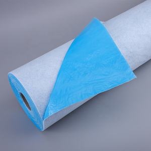Rollo Protector de Suelo Autoadhesivo de Película de PE Azul, Económico y Popular, para Protección de Superficies y Azulejos Contra el Polvo - Product Image 4