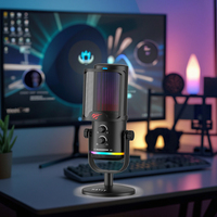 Havit GK67 Gaming Live Broadc Enregistrement Ordinateur Microphone Filaire Style pour une utilisation en conférence