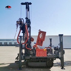 Plataforma de Perforación de Pozos de Agua Rotatoria Móvil sobre Orugas CWD200T con Motor Diésel en Venta - Product Image 3