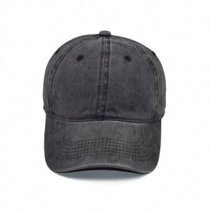 Casquette de baseball unisexe en jean délavé et côtelé, style vieilli, pour activités de plein air, modèle parent-enfant, pour adultes et enfants, idéale pour le sport - Product Image 3