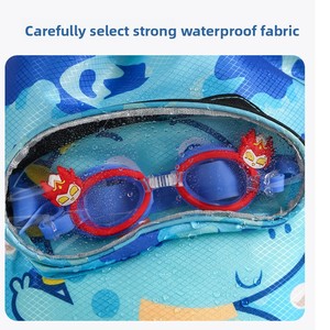 Bolsa de Natación con Diseño de Dibujos Animados para Niños, <span class=keywords><strong>Mochila</strong></span> Impermeable con Compartimento Seco y Húmedo, Bolsa de Playa para Niños y Niñas - Product Image 4
