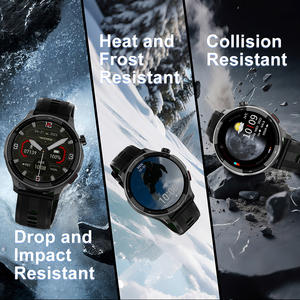 Reloj Deportivo para Exteriores EDS DT G6 con GPS, Resistente al Agua 3ATM, Estándar Militar Estadounidense U.S.MIL-STD-810H, Bisel Metálico Duradero, Altímetro, Barómetro y Brújula - Product Image 3