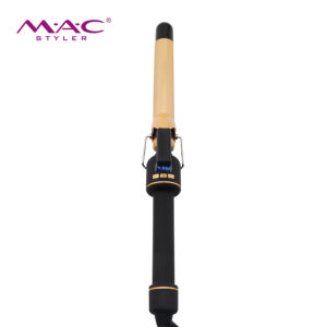 Plancha rizadora de <span class=keywords><strong>pelo</strong></span> de cerámica para uso en el hogar, rizador de <span class=keywords><strong>pelo</strong></span> profesional de 1,25 pulgadas con ondas, de marca privada, venta al por mayor - Product Image 6