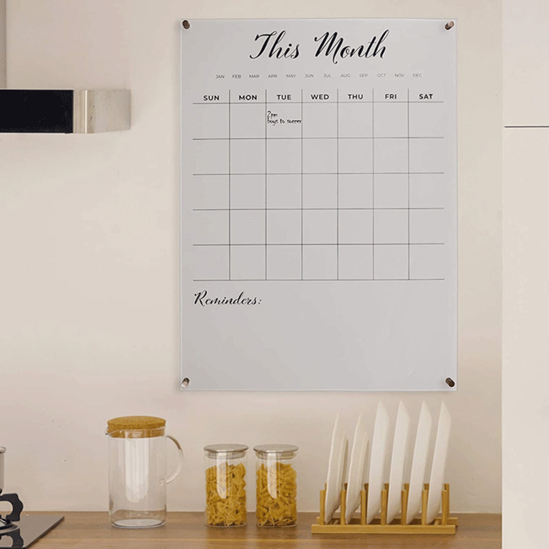 Эксклюзивный заводской прозрачный акриловый график, Лидер продаж, акриловая панель для демонстрации компании