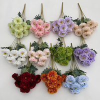 PT-P9007 Vente en gros de fleurs artificielles en soie décoratives pour mariage, pivoine artificielle au toucher réel, fleurs de pivoine artificielles