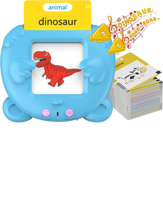 Juguetes Educativos para Niños, Máquina de Aprendizaje del Idioma Inglés, Tarjetas de Memoria Interactivas para Niños Pequeños con 224 Palabras Visuales - Product Image 2