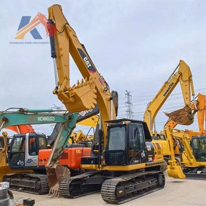 Excavadora de cadenas mediana CAT 320D usada de alta calidad, máquina de movimiento de tierras de 20 toneladas, con motor, caja de cambios y bomba, en venta. - Product Image 1