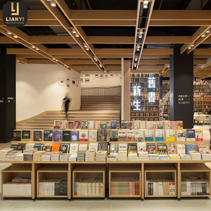 Chủ đề cuốn sách cửa hàng đồ nội thất bằng gỗ nhiều tầng thư viện kệ sách hiển thị kệ - Product Image 1