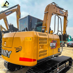 Excavadora Usada Sany SY75 en Buen Estado, con Gran Maniobrabilidad y Controles Sencillos, para Todo Tipo de Construcción de Ingeniería - Product Image 3