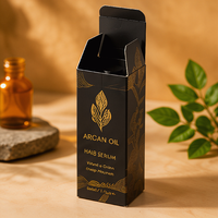 Boîte d'emballage personnalisée en carton pliable avec impression de logo pour produits cosmétiques et de soins personnels