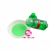 Mini bouteille de soda Cola Bonbons liquides Commande OEM Halal Custom Sour Sweet Kekebi Licking Rolling Ball Confiture Bonbons liquides