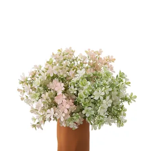YC1068 שולחן אגרטל סידור פרחים שזיף פריחת פרחים חבילות מלאכותי לבית קישוטי חתונה
