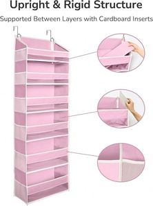 ที่เก็บของแขวนประตูแบบหนาพิเศษ สำหรับห้องนอน ห้องน้ำ และห้องเด็กอ่อน - Product Image 6