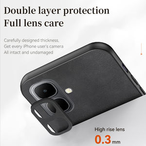 <span class=keywords><strong>Coque</strong></span> TPU pour Infinix Smart 5 8 9 10 Plus Hot 40 Pro 50 4G 5G 50i, Housse <span class=keywords><strong>de</strong></span> Luxe en Cuir Anti-choc avec Bumper - Product Image 3