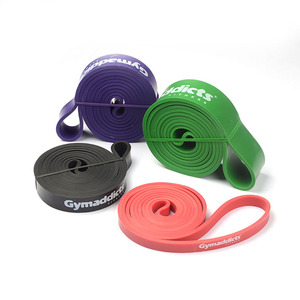 Bandes de résistance GeeVee en TPE, élastiques, pour fitness, yoga, entraînement, anneaux d'assistance pour tractions, 80-110 cm, pour le remodelage corporel - Product Image 2