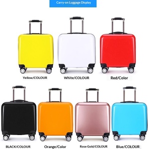 Cross-border Small Cartoon <strong>Childrens</strong> <strong>Suitcase</strong> 18-inch/20-inch ABS Carry-on Spinner Wheels Waterproof Lightweight Anti-Theft - Product Image 1