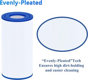 Cryspool loại A/C lọc tương thích với 29000e/59900e, dễ dàng thiết lập trên mặt đất hồ bơi bộ lọc, 4 gói hỗ trợ OEM - Product Image 2