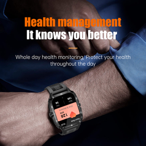 Reloj Inteligente para Hombre KT71, Pantalla HD Cuadrada de 1.96'', Monitor de Sueño, Respuesta de Llamadas, Deportivo, Batería de Larga Duración, Resistente al Agua 3ATM - Product Image 6