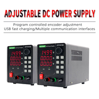 Alimentation électrique stabilisée en courant continu à canal unique série ETP3000B, affichage numérique LED à 4 chiffres, mode automatique CV CC