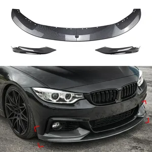 สำหรับรถยนต์ BMW ซีรีส์ 4 รุ่น F32 F33 F36 ปี 2014-2020 M Sport ชุดแต่งสปอยเลอร์กันชนหน้าแบบดิฟฟิวเซอร์ ชุดแต่งภายนอก - Product Image 3