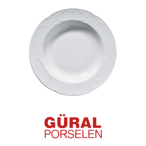 Assiette creuse Gural Flora - 24 cm pour la restauration, les hôtels, les fournitures en gros - Product Image 4
