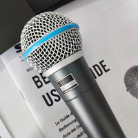 Combo de microphones portatifs série Beta - Micros à condensateur et dynamiques Beta 87C/58A/57A pour scène, studio et karaoké