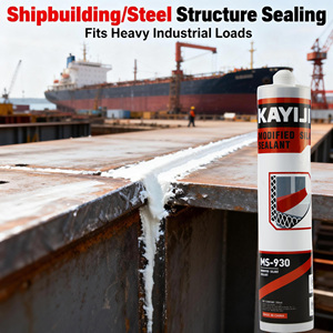 Sellador de Juntas de Silicona de Alta Viscosidad Universal KAYIJIE, Secado Rápido, para Construcción y Embalaje - Product Image 3