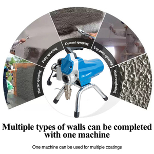 Pulvérisateur de peinture sans air fiable avec une sortie haute pression pour un séchage rapide et des travaux commerciaux efficaces - Product Image 5