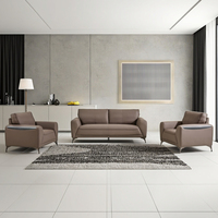 Ensemble de canapés de bureau au prix d'usine, meubles de salon, canapé en cuir PU, ensemble de canapés de salon, canapé moderne