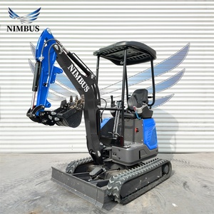 NIMBUS Hoogwaardige 2 Ton Graafmachine <span class=keywords><strong>Mini</strong></span> Standaard Kubota Motor Hydraulisch Pilot Systeem Cabine-Optioneel Graafmachine <span class=keywords><strong>Mini</strong></span> - Product Image 3