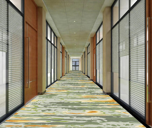Tapis de salon personnalisés Think and Soft Flooring de luxe imprimés en nylon 3D pour le couloir de l'hôtel, tapis mur à mur - Product Image 5
