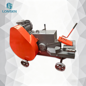 Machine de découpe rapide pour barres d'armature Lonsen LS52, moteur électrique 4KW, engrenage 380V 43T/MIN, gain de temps - Product Image 3