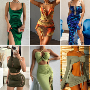 Fashionable and Elegant <b>Women's</b> <b>Sexy</b> Fantasy Evening Dress <b>Women's</b> Clothing Ball <b>Tight</b> Casual Dress Stock - Product Image 3
