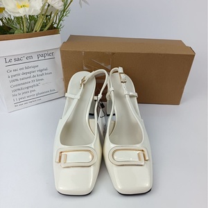 Nouvelles sandales à talons hauts pour femmes, modèle 99, à bout pointu, forme <span class=keywords><strong>G</strong></span>, à enfiler, ornées de perles, couleur or, à plateforme épaisse, imperméables et tendance - Product Image 3