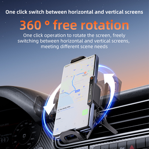 Nouveau <span class=keywords><strong>chargeur</strong></span> avec éclairage, commutation d'écran horizontal et vertical, pour téléphone à écran pliable, support de <span class=keywords><strong>chargeur</strong></span> de voiture sans fil - Product Image 5