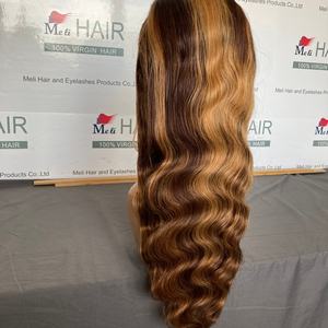 วิกผมแบบปิดหน้าผาก 5x5 ซม. แบบโปร่งใส, วิกผมลอนบอดี้เวฟแบบปิดหน้าผาก สีออมเบร, วิกผมแบบปิดหน้าผาก ปมเล็ก - Product Image 5