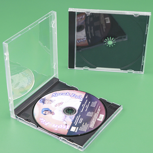 Sunshing Blu Ray hộp Jewel hộp DVD khay 5.2mm 10.4mm rõ ràng duy nhất đôi đĩa CD Jewel trường hợp nhựa lưu trữ trường hợp cho phương tiện truyền thông - Product Image 1